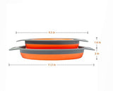 SYGA Set of 2 Vegetable Fruit Washer Strainer_Orange