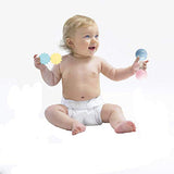 SYGA 6 Pcs Light Colored Different ShapesBaby Rattle Toys