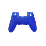 SYGA Imported Silicone Protective Skin Case Cover for Sony Playstation 4 PS4 Controller - Blue