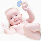 SYGA 1 Piece Baby Rattle Toy Plastic PP boilable and sterilizable BPA Free Toy_Seashell