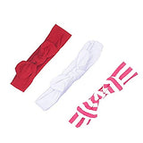 SYGA 3 Pcs Children's Hairband Headband Suit Baby Girls Headdress Hair Accessories (Multicolor)