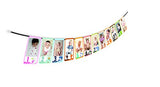 SYGA 1 to 12 Month Animal Photo Banner for Your Baby with Front Side Photo Space & Sweet Memory Writing Space Back Side of Banner