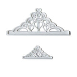 SYGA Cake Decorating Mould Crown Shape Fondant Cake Mold - White