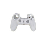 SYGA Imported Silicone Protective Skin Case Cover for Sony Playstation 4 PS4 Controller - White