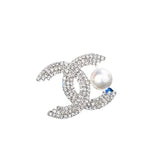 SYGA Brooch Pin Fashion Crystal Rhinestone Jewellery Pin Vintage Accessories Decoration Clothing Bouquet Brooches for Bridal Women Girl