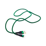 SYGA USB Cable for Android, 6A, Green - 1 Meter