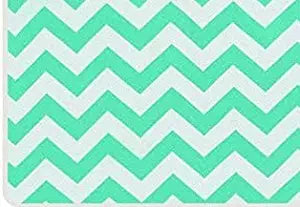 SYGA Baby 1 Piece Medium Waterproof Bed Protector Dry Sheet,Washable Reusable Bed Protector_Cyan Waves