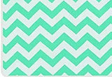 SYGA Baby 1 Piece Medium Waterproof Bed Protector Dry Sheet,Washable Reusable Bed Protector_Cyan Waves