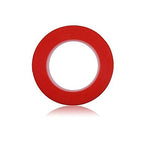 SYGA 20mm Red 3M Heat Resistant Acrylic Dual Adhesive Tape Roll,Clear Sticker for Car/Cell Phone Repair