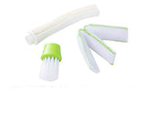 Syga Duster Automotive Air Conditioner Cleaner and Brush, Dust Collector Cleaning Cloth Tool for Keyboard, Window, White, 16.5 x 4 cm