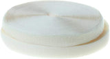 SYGA Nylon Double Sided Wellkro Tape, Hook and Lock Tape, Sew-on Power Wire Management Fastening Tape Cable Tie for Interlocking, Apparel, Home Textile, Industrial Use and More- 2 m x 15 mm (White)