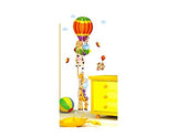 SYGA Sun Flowers Growth Chart Wall Sticker