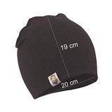 SYGA 1 Piece Small Plain Knitted Baby Cap for 3 to 12 Month Baby