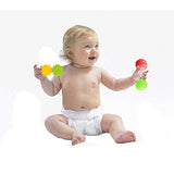 SYGA 8 Pcs Niyon Colored Different ShapesBaby Rattle Toys