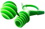 SYGA 2Pcs Double Bottle Mouth Stopper Soy Sauce Wine Nozzle Liquid Guiding Device Random Color