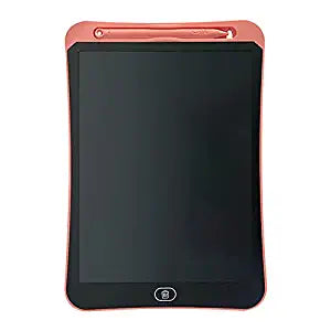 SYGA LCD Writing Pad, 12 inch Kids Doodle & Scribble Boards Erasable Writing Tablet for Kids Adults, Light Pink