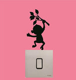 SYGA Set of 6 Decorative Beautiful Modern Art Kids Room Switch Board Stickers