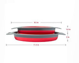 SYGA Set of 2 Vegetable Fruit Washer Strainer_Red