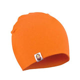 Syga Small Plain Knitted Baby Cap - 3 to 12 Month, Orange