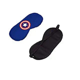 SYGA Blue Star Cartoon Eye Sleep Mask For Outdoors Travel And Sleeping?