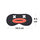 SYGA Black Eye Sleep Mask For Outdoors Travel And Sleeping