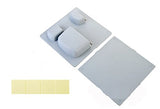 SYGA Self-Adhesive Accessories Holder, Storage Stand, Home Organizer Wall-Mounted Top 2 Holder (Cream)