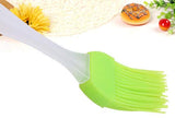 SYGA 2 Pcs Silicone Pastry Brush for Cake Cooking, Baking, Glazing (Multicolor)