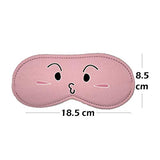 SYGA Pink Kiss Design Eye Sleep Mask For Outdoors Travel And Sleeping (PINK)?