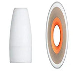SYGA Silicone Earbuds Tips for Sony XBA, MDR, Senhai and UE Series in-Ear Earphone Headsets, Hybrid Eartips, Original Colombian Brother Earmuffs Headphone (Smallsmall(9mm and 3.5mm Diameter), White)