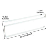 SYGA Cabinet Multi-Function Roll Holder Paper Towel Rack Kitchen Rack Plastic Wrap Storage Rack