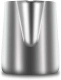 SYGA Milk Frother Jug Stainless Steel Milk Frothing Pitcher Coffee Cappuccino Latte Art Frothing Pitcher Barista Milk Jug Measuring Cup - Silver, 350ml