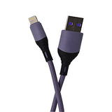 SYGA USB Cable for Android, 5A, Lavender - 2 Meters