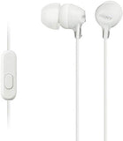 SYGA Silicone Earbuds Tips for Sony XBA, MDR, Senhai and UE Series in-Ear Earphone Headsets, Hybrid Eartips, Original Colombian Brother Earmuffs Headphone (Medium-11mm and 3.5mm Diameter, White)