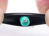 SYGA Silicone Earbuds Tips for Sony XBA, MDR, Senhai and UE Series in-Ear Earphone Headsets, Hybrid Eartips, Original Colombian Brother Earmuffs Headphone (Smallsmall(9mm and 3.5mm Diameter), Black)