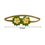 SYGA 3 Pcs Children's Girls Hair Band Baby Stretch Nylon Baby Rabbit Ear Hair Jewelry Headband