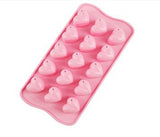 SYGA 15 Holes Pink Silicone Heart Shape Mold