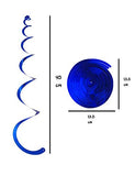 SYGA 12 Pieces Birthday Party Theme Hanging Swirl Decoration Set_Party Cap