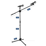 SYGA Portable Projector Microphone Stand Kit with 360° Panorama Ball Head and Cell Phone Space with Carrying Bag
