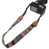 SYGA 1 Piece Blue Coloured DSLR Camera Shoulder Strap