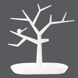 SYGA White Tree Design Jewelry Rack Display Stand Holder Organizer for Earrings Necklace Ring