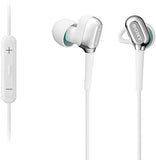 SYGA Silicone Earbuds Tips for Sony XBA, MDR, Senhai and UE Series in-Ear Earphone Headsets, Hybrid Eartips, Original Colombian Brother Earmuffs Headphone (Smallsmall(9mm and 3.5mm Diameter), White)