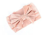 SYGA 1 Piece Velvet Bow Shape Baby Head Band_Gold_19.5 * 11cm