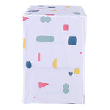 SYGA Dust Proof Roller Washing Machine Top Covers, Waterproof Washer/Dryer Cover(Front Load Random Design)