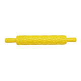 SYGA Yellow Hexagon Shape Printing Portable Roller Cake Decorating Baking Mould Fondant Tool