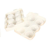 SYGA 6 Ice Balls Ice Hockey Ice Mould Ice Maker Large Ice Hockey Mold (White)