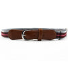 Gray double red width 2.5cm / 60-80 cm