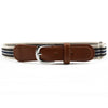 Khaki coffee room blue width 2.5cm / 60-80 cm
