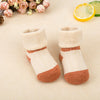 Head and heel color separation light coffee / (0-1 years old) one size fits all