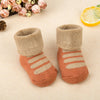 Light coffee four bars / (0-1 years old) one size fits all