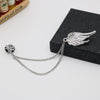 Silver double chain